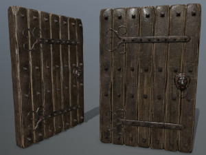 door set Modello 3D