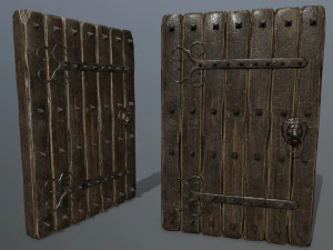 door set 3D Model