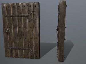 door set Modello 3D