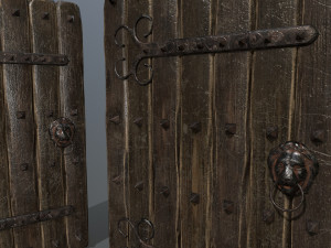 door set Modello 3D