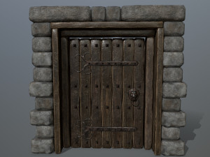 door set Modello 3D