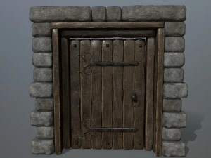 door set 3D Model