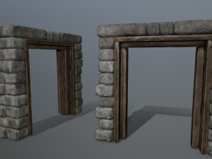 door set Modello 3D