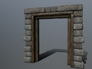 door set Modello 3D