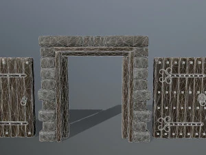 door set 3D Model