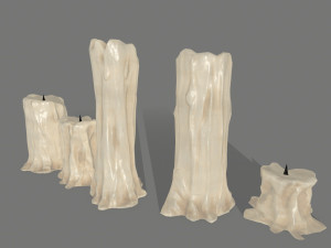 candle 3D 모델