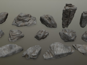 rocks 3D Model
