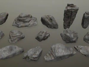 rocks 3D Model