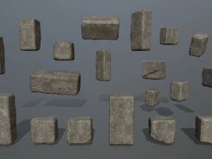 stones 3D Model