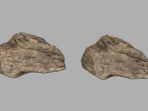 desert rocks 3D Model
