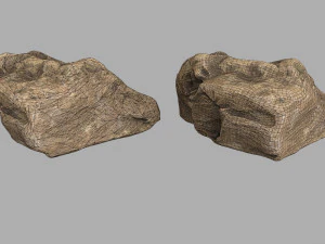 desert rocks 3D Model