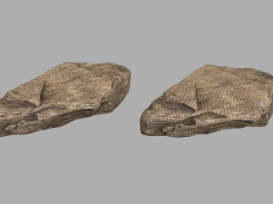desert rocks 3D Model