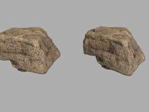 desert rocks 3D Model