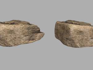 desert rocks 3D Model