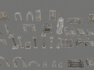old ruin 3D Model