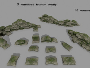 sandbag 3D Model