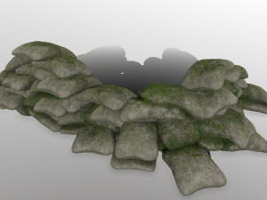 sandbag 3D 模型