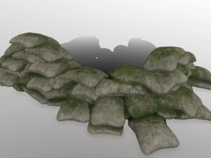 saco de areia Modelo 3D
