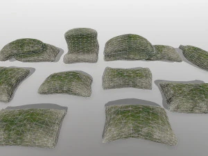saco de areia Modelo 3D