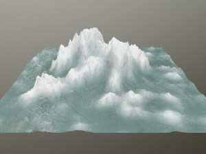 icemountain 3D-Modell