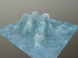 icemountain 3D मॉडल