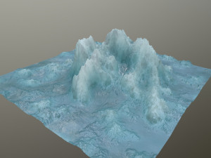 icemountain 3D मॉडल