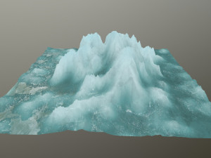icemountain Modello 3D