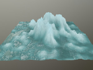 icemountain Modello 3D