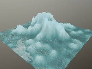icemountain Modello 3D