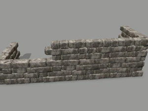 wall stone 3D Model