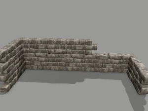 wall stone 3D Model