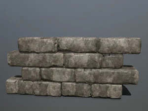 wall stone 3D Model