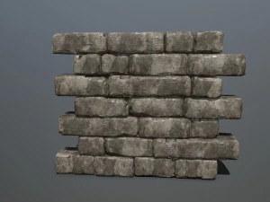 wall stone 3D Model