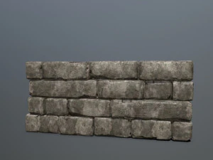 wall stone 3D Model
