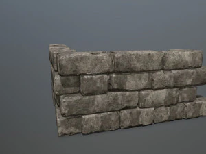 wall stone 3D Model