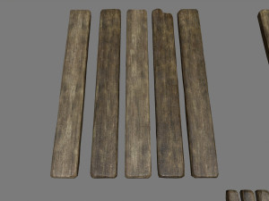 woods and ropes Model 3D