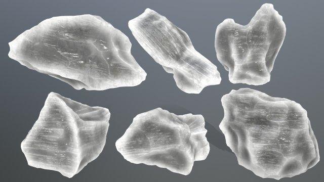 ice set 3D 模型 .c4d .max .obj .3ds .fbx .stl .blend 