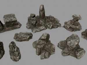 rocas Modelo 3D