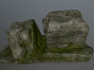 rocks 3D 模型