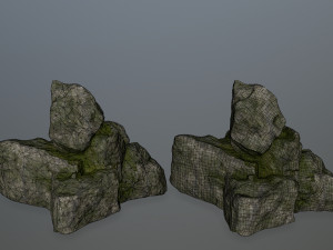 rocks 3D 模型