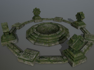 temple 3D Model