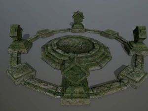 temple 3D Model