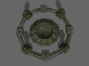 temple 3D Model