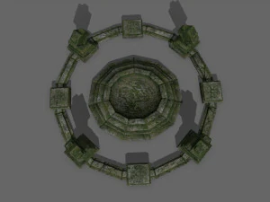 temple 3D Model