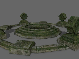 temple 3D Model