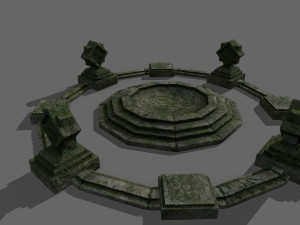 temple 3D Model