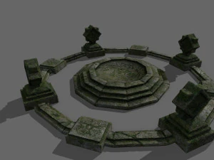 temple 3D Model