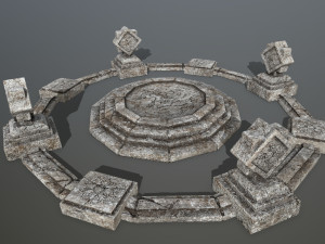 temple 3D Model