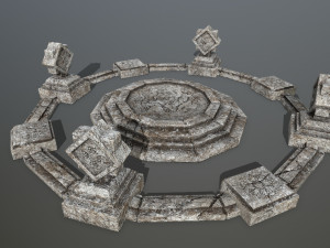 temple 3D Model