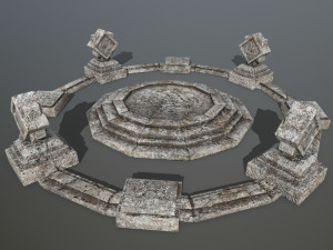 temple 3D Model